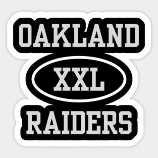 OAKLAND RAIDERS XXL Sticker